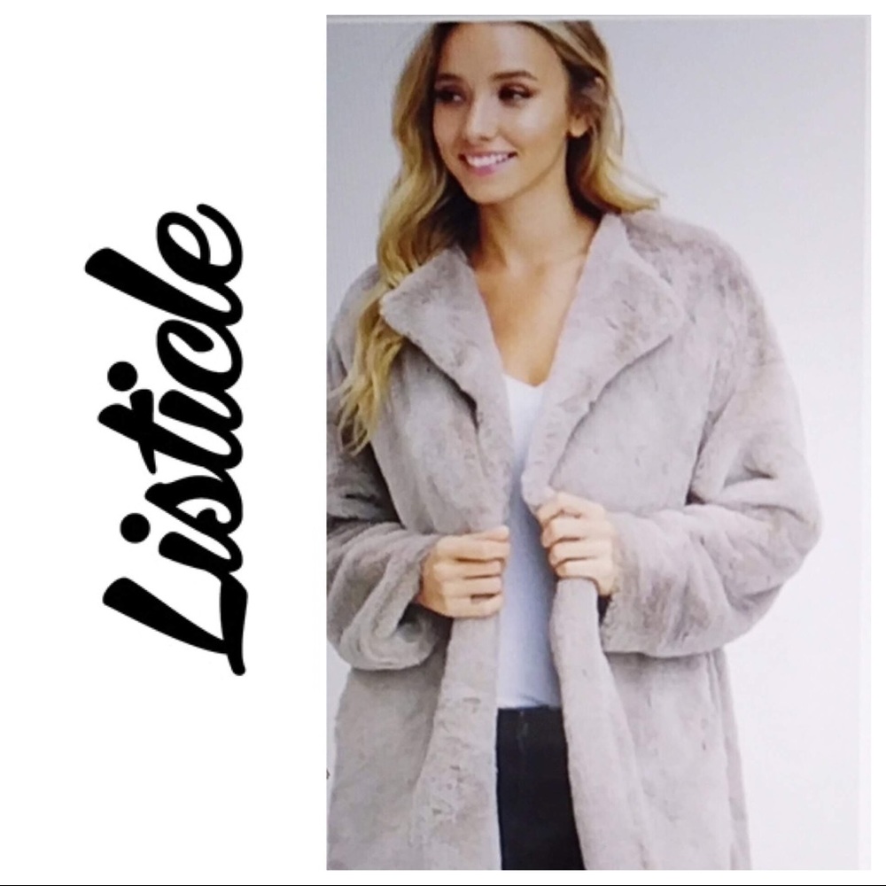 NWT Teddy Coat
